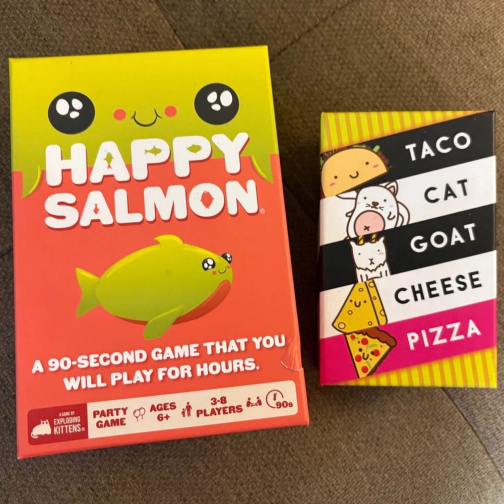 Family card game set